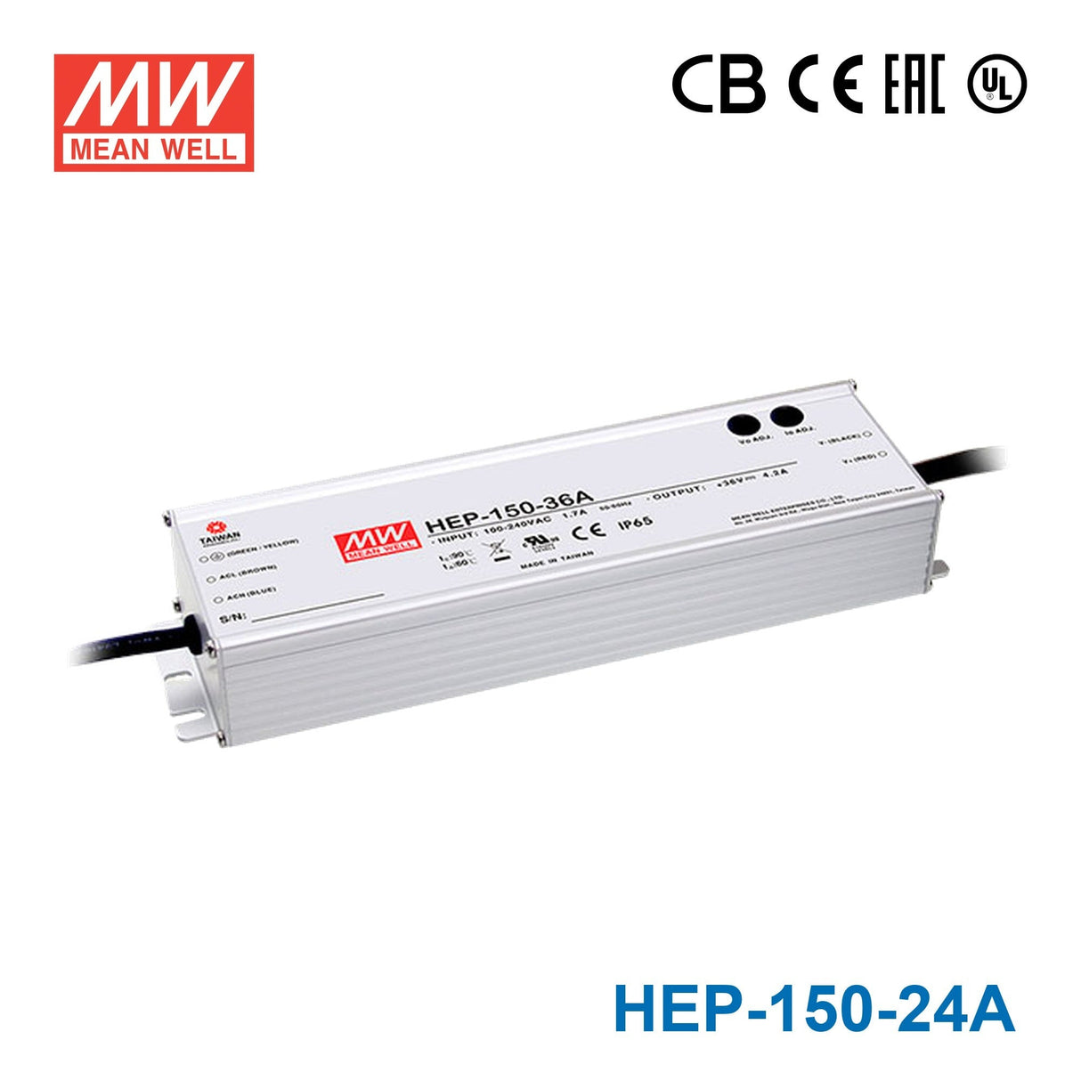 Mean Well HEP Series Power Supply 24V(100~1000W) - - powersupplymall.com
