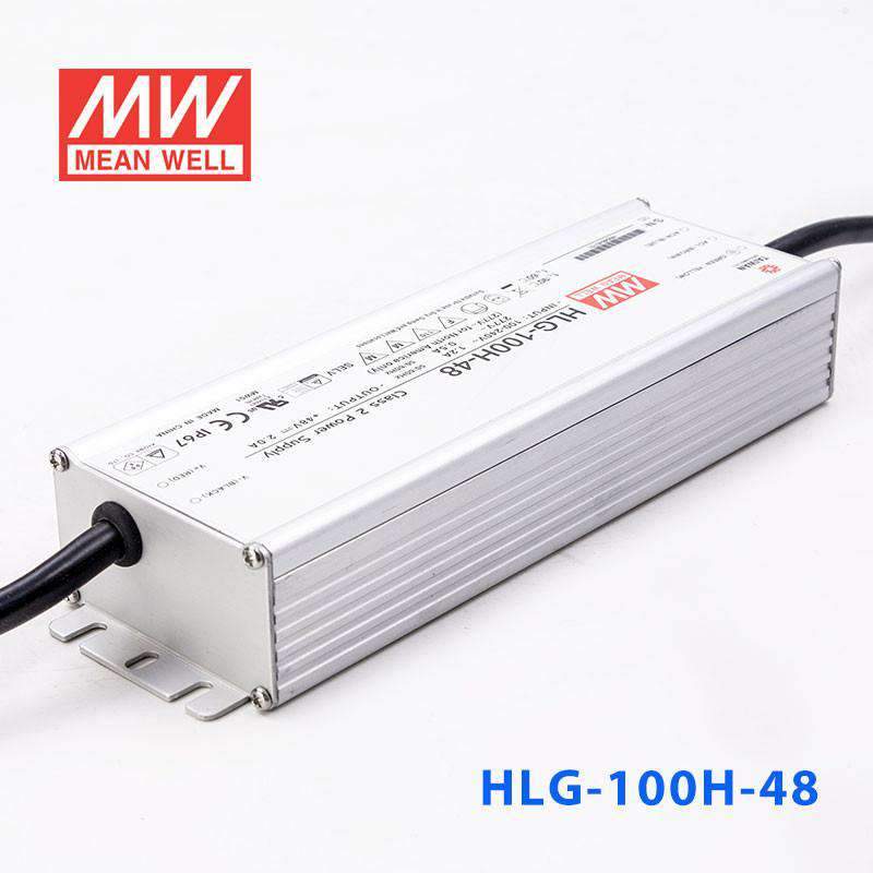 Mean Well HLG - 100H - 48 Power Supply 100W 48V - HLG-100H-48 - powersupplymall.com