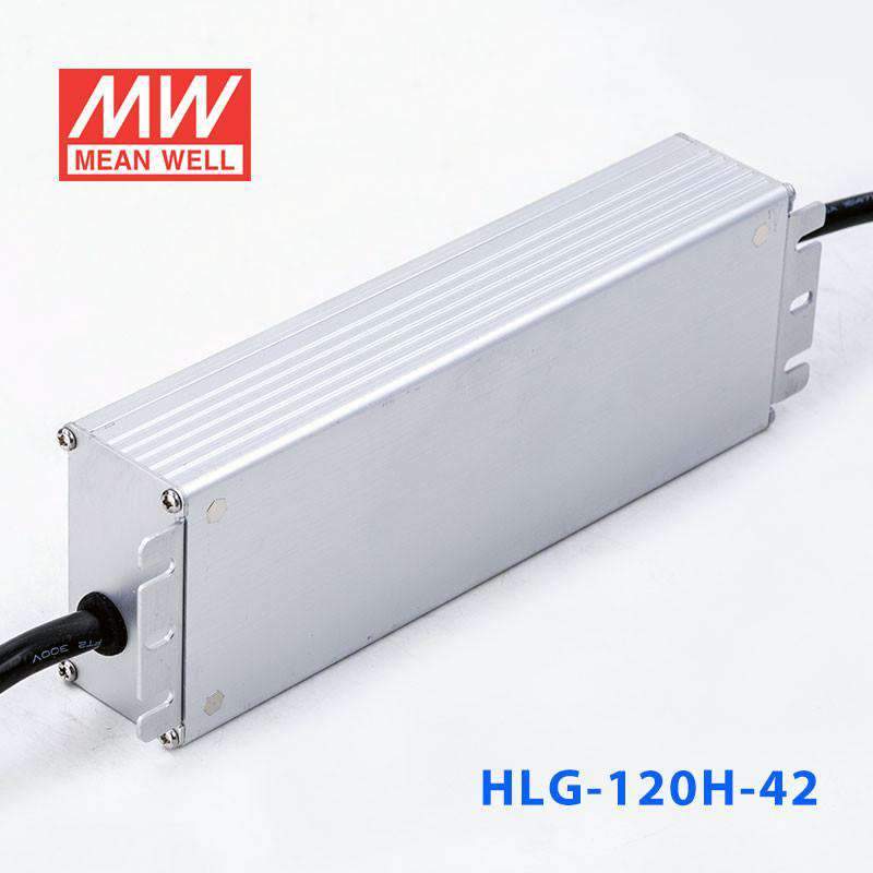 Mean Well HLG-120H-42 Power Supply 120W 42V 2.9A - HLG-120H-42 - powersupplymall.com