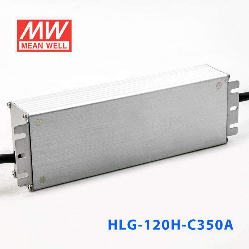 Mean Well HLG - 120H - C350A Power Supply 150.5W 350mA - Adjustable - HLG - 120H - C350A - powersupplymall.com