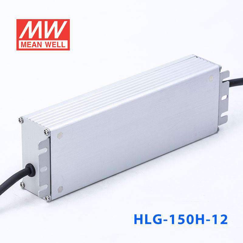 Mean Well HLG - 150H - 12 Power Supply 150W 12V - HLG - 150H - 12 - powersupplymall.com