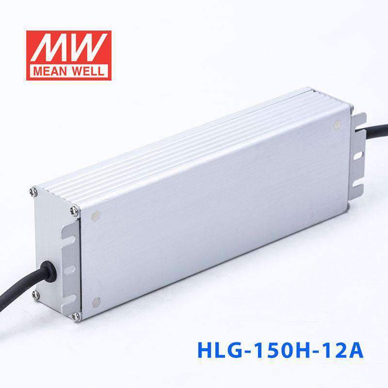 Mean Well HLG - 150H - 12A Power Supply 150W 12V - Adjustable - HLG - 150H - 12A - powersupplymall.com