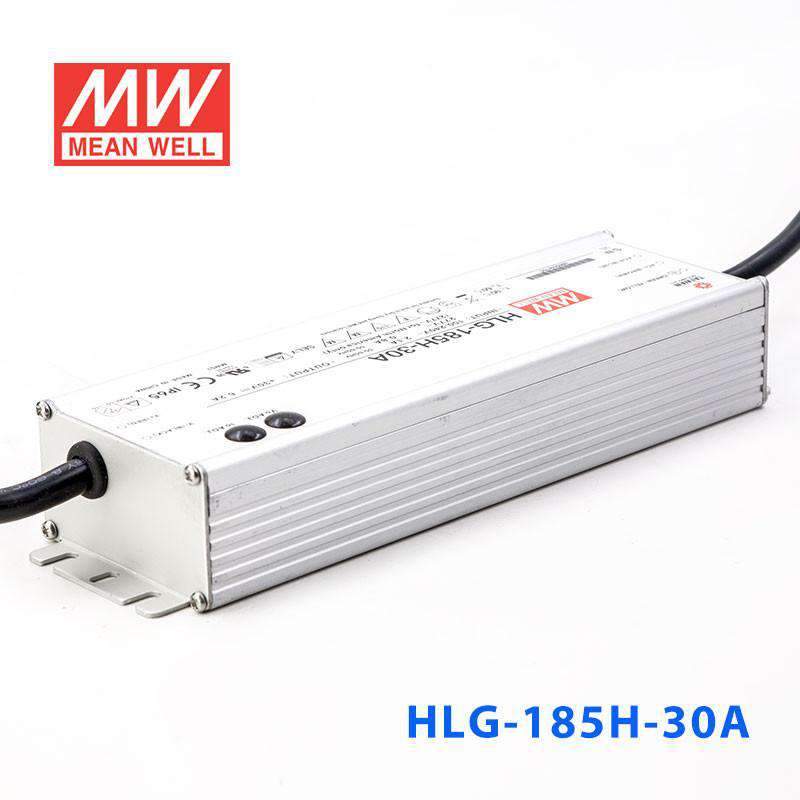 Mean Well HLG - 185H - 30A Power Supply 185W 30V - Adjustable - HLG - 185H - 30A - powersupplymall.com