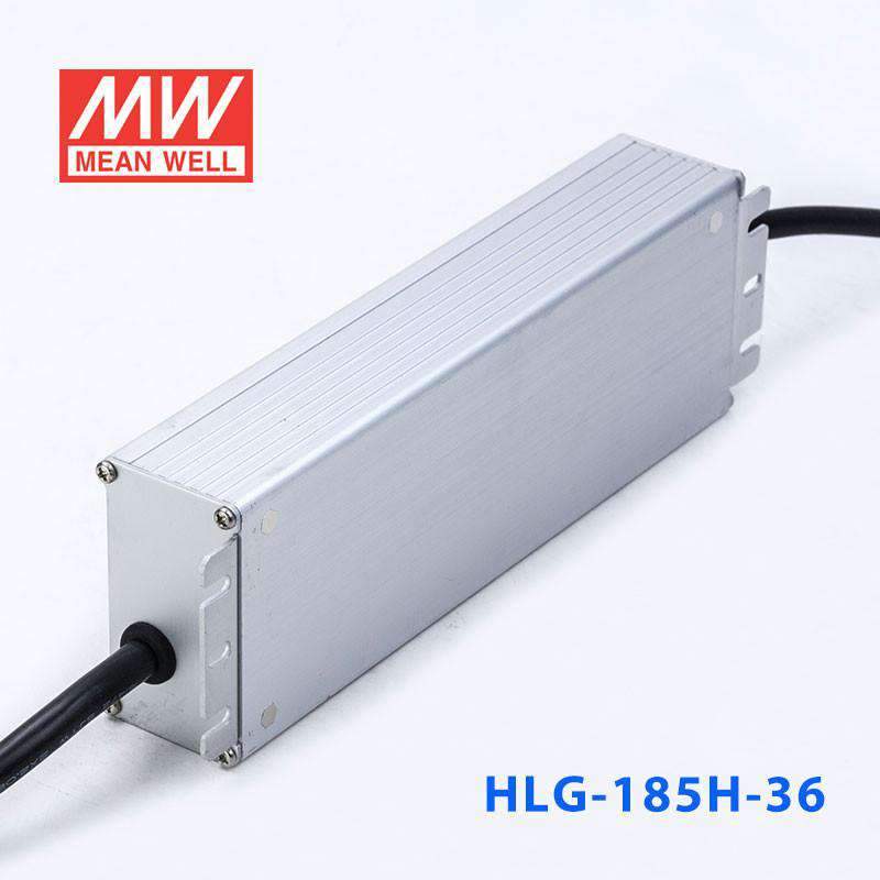Mean Well HLG - 185H - 36 Power Supply 185W 36V - HLG - 185H - 36 - powersupplymall.com