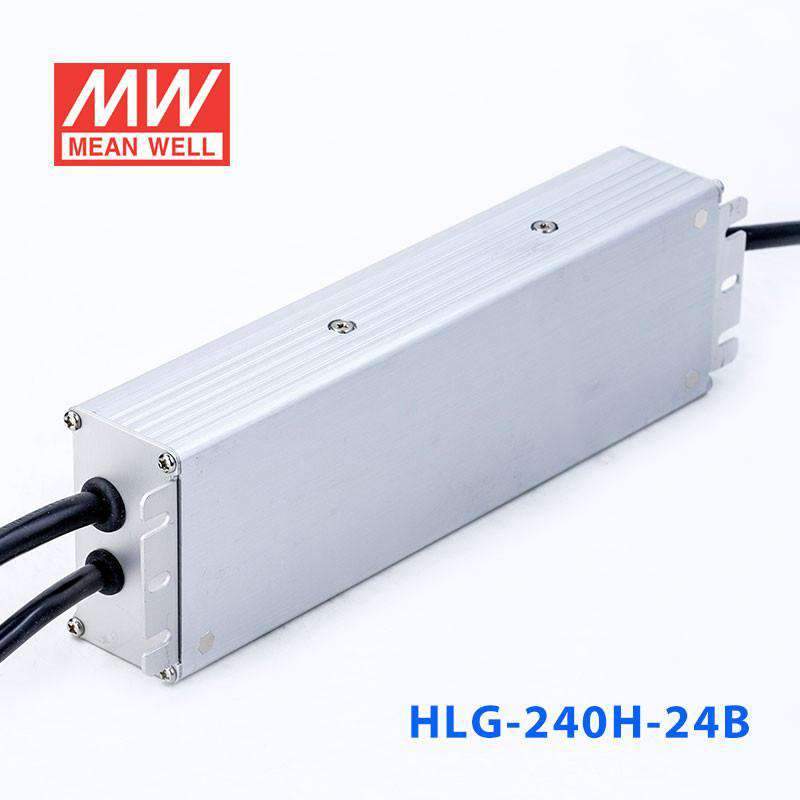 Mean Well HLG - 240H - 24B Power Supply 240W 24V - Dimmable - HLG - 240H - 24B - powersupplymall.com