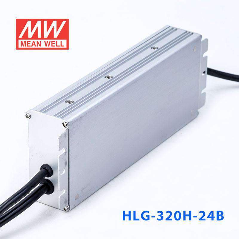 Mean Well HLG - 320H - 24B Power Supply 320W 24V - Dimmable - HLG - 320H - 24B - powersupplymall.com