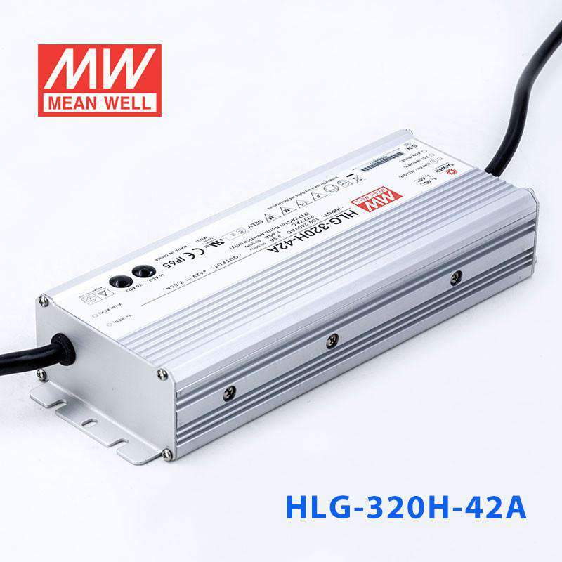 Mean Well HLG - 320H - 42A Power Supply 320W 42V - Adjustable - HLG-320H-42A - powersupplymall.com