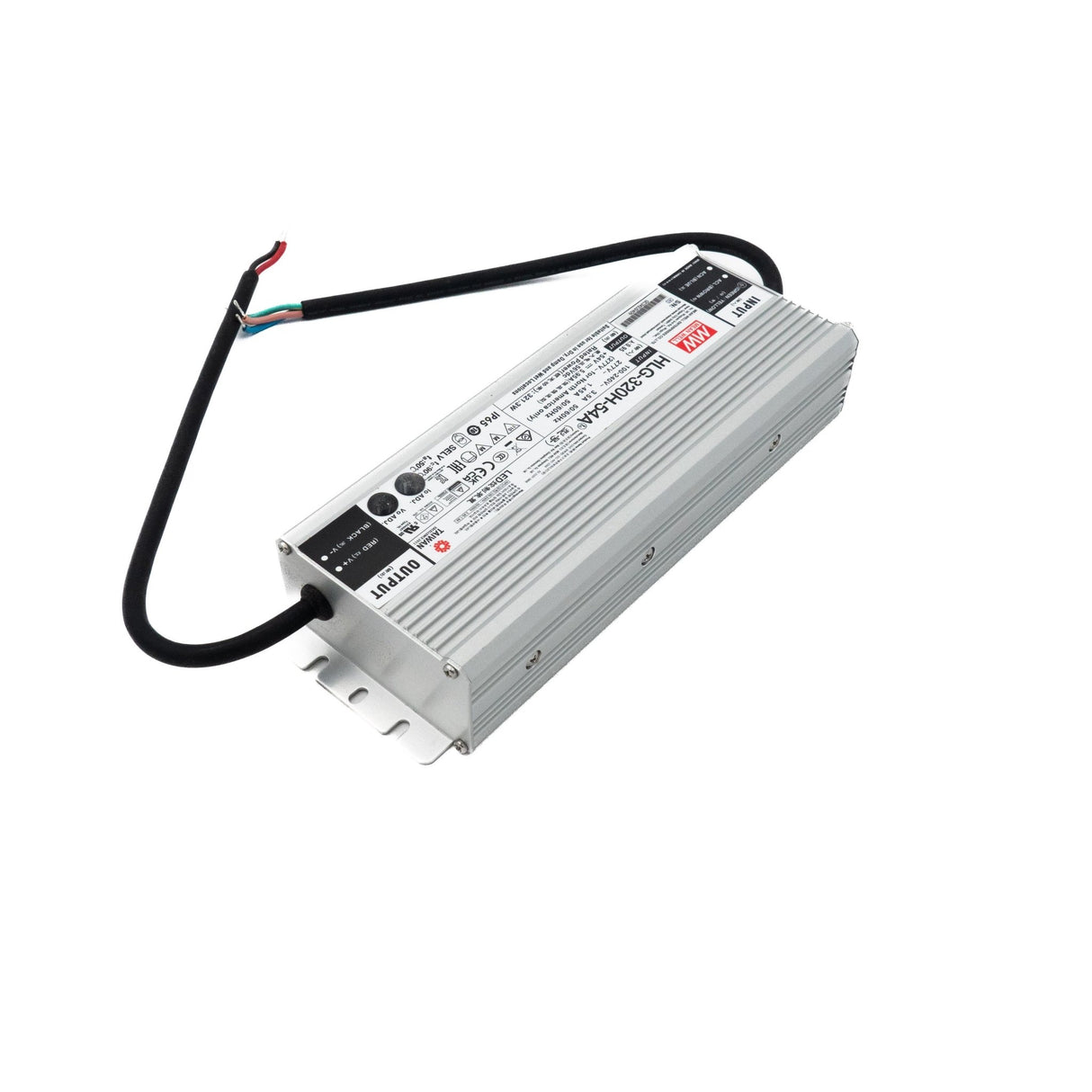 Mean Well HLG-320H-54A Power Supply 320W 54V - Adjustable 5.95A - HLG-320H-54A - powersupplymall.com