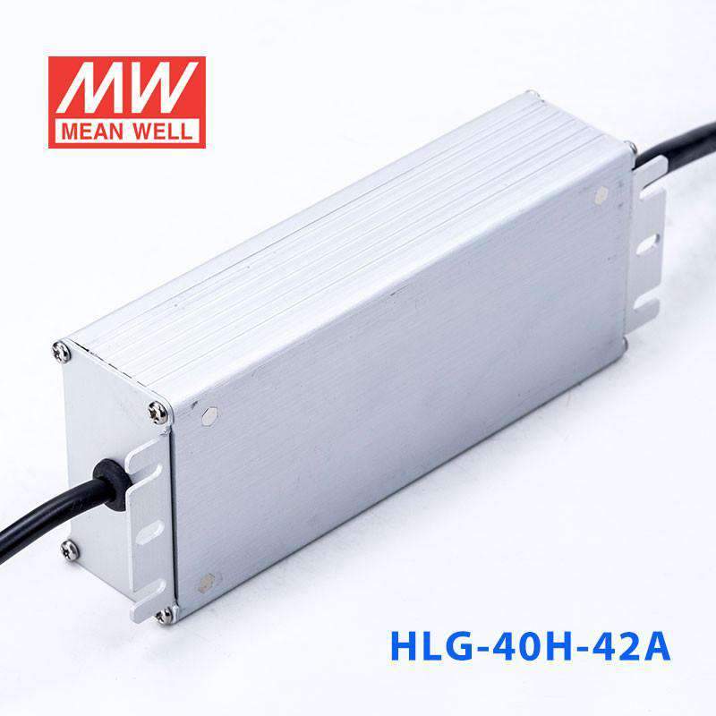 Mean Well HLG - 40H - 42A Power Supply 40W 42V - Adjustable - HLG - 40H - 42A - powersupplymall.com