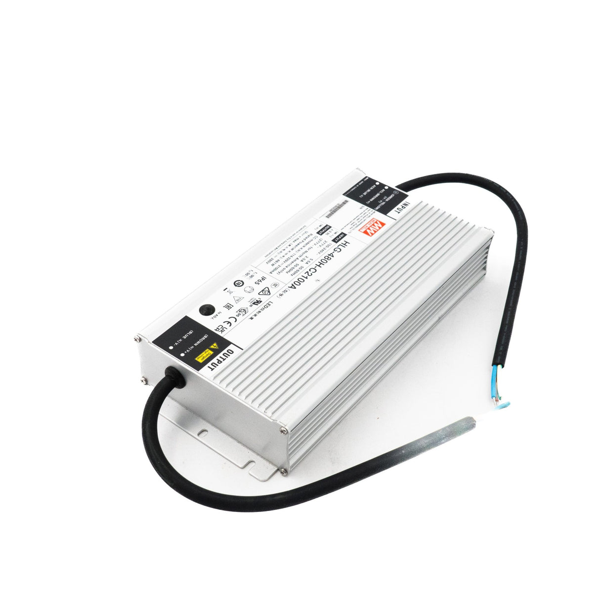 Mean Well HLG - 480H - C2100A Power Supply 481W 2100mA - Adjustable - HLG - 480H - C2100A - powersupplymall.com