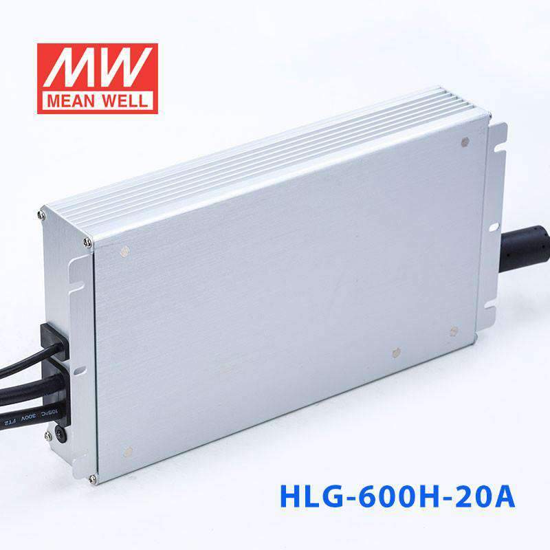 Mean Well HLG - 600H - 20A Power Supply 560W 20V - Adjustable - HLG-600H-20A - powersupplymall.com