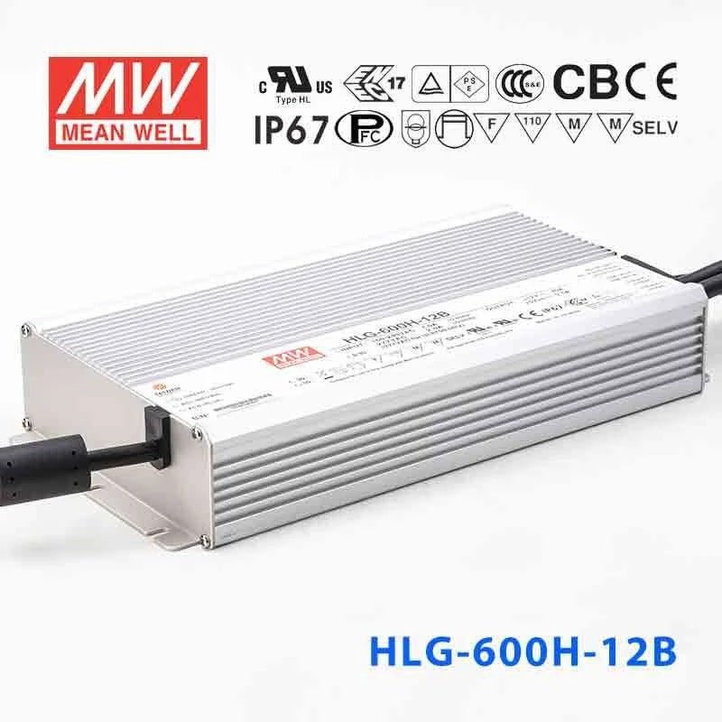 Mean Well HLG Series LED Power Supply 12V (156~480W) - - powersupplymall.com
