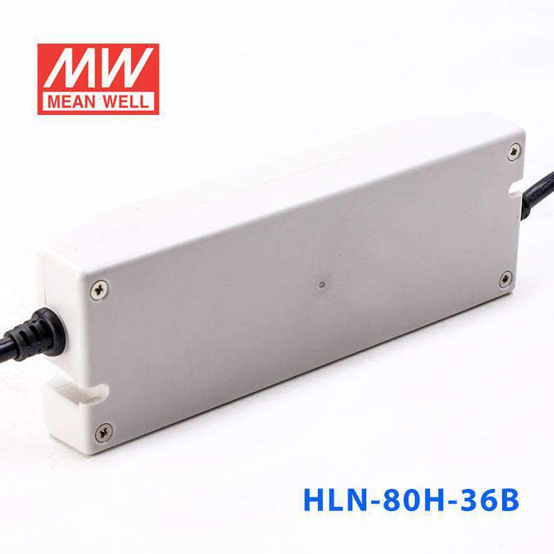 Mean Well HLN - 80H - 36B Power Supply 80W 36V - IP64, Dimmable - HLN - 80H - 36B - powersupplymall.com