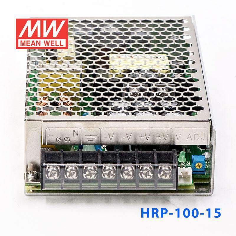 Mean Well HRP - 100 - 15 Power Supply 105W 15V - HRP - 100 - 15 - powersupplymall.com