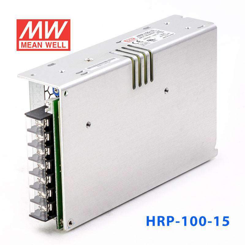 Mean Well HRP - 100 - 15 Power Supply 105W 15V - HRP - 100 - 15 - powersupplymall.com