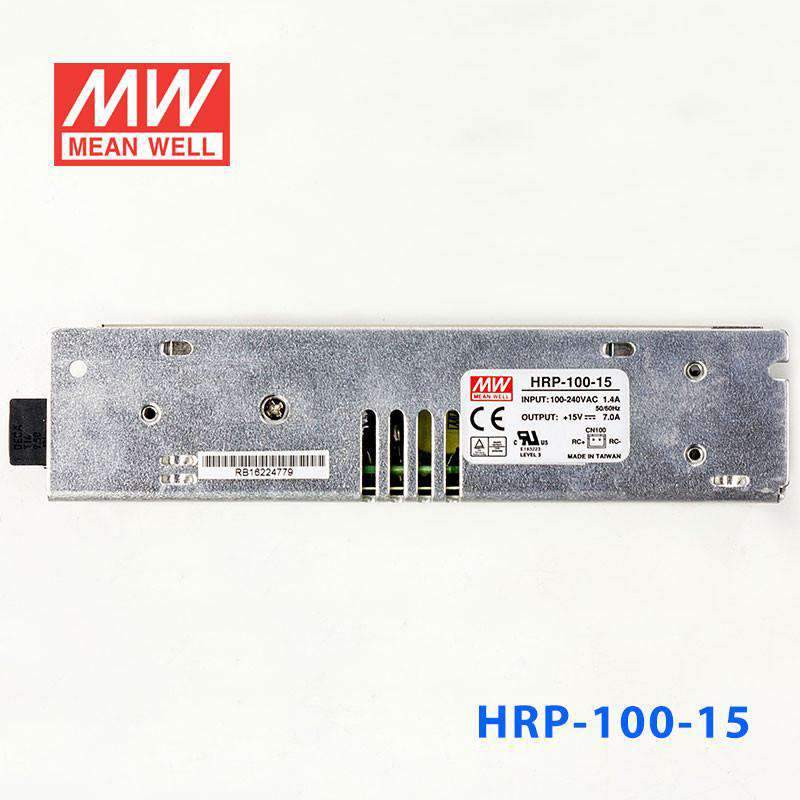 Mean Well HRP - 100 - 15 Power Supply 105W 15V - HRP - 100 - 15 - powersupplymall.com