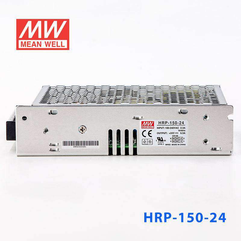 Mean Well HRP - 150 - 24 Power Supply 156W 24V - HRP - 150 - 24 - powersupplymall.com