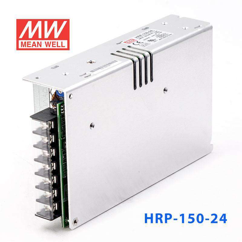 Mean Well HRP - 150 - 24 Power Supply 156W 24V - HRP - 150 - 24 - powersupplymall.com