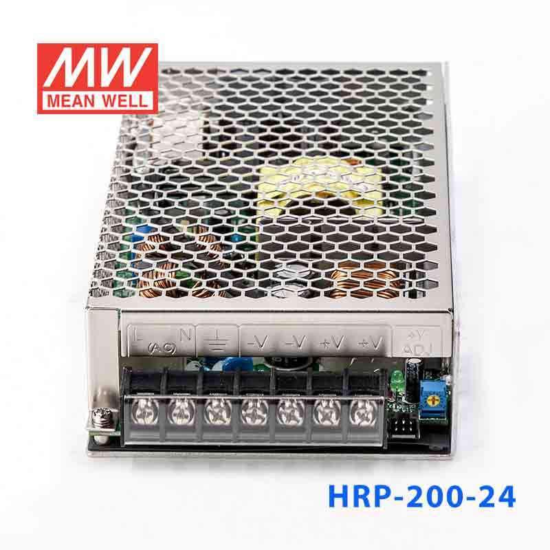 Mean Well HRP - 200 - 24 Power Supply 201.6W 24V - HRP - 200 - 24 - powersupplymall.com