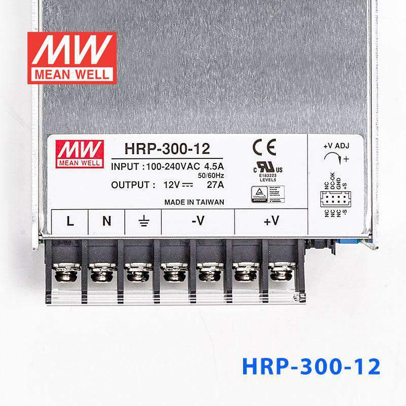 Mean Well HRP - 300 - 12 Power Supply 324W 12V - HRP - 300 - 12 - powersupplymall.com
