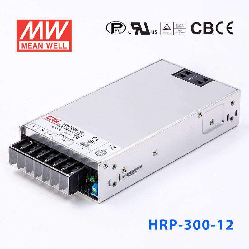 Mean Well HRP - 300 - 12 Power Supply 324W 12V - HRP - 300 - 12 - powersupplymall.com