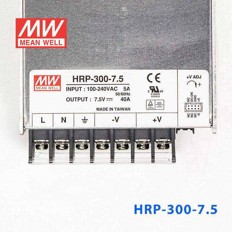 Mean Well HRP - 300 - 7.5 Power Supply 300W 7.5V - HRP - 300 - 7.5 - powersupplymall.com