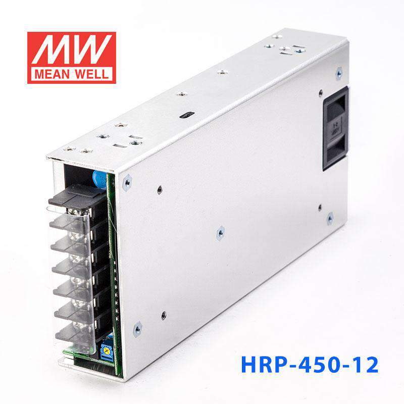 Mean Well HRP - 450 - 12 Power Supply 450W 12V - HRP - 450 - 12 - powersupplymall.com
