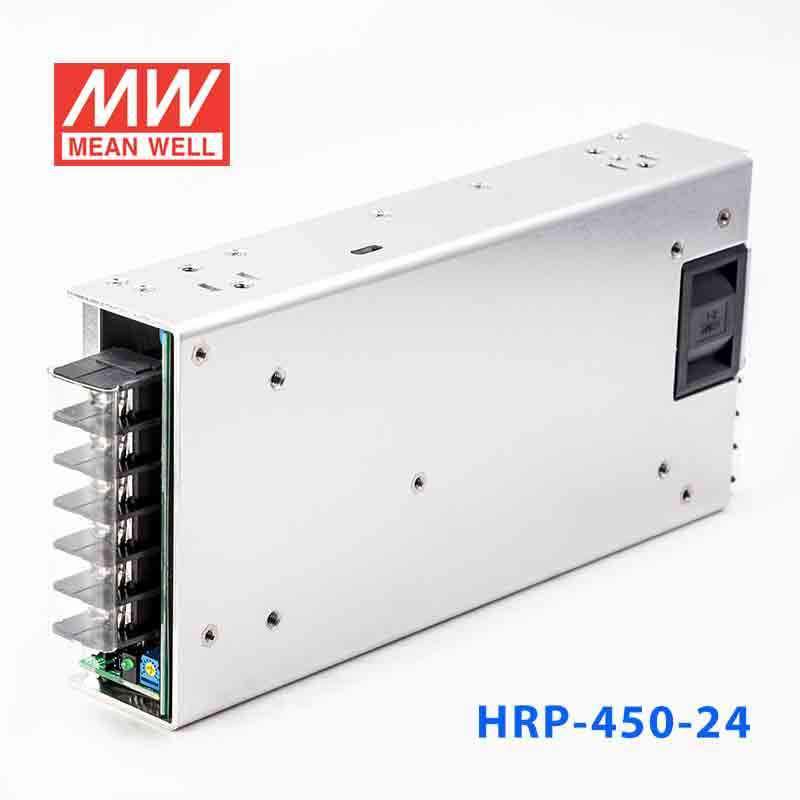 Mean Well HRP - 450 - 24 Power Supply 451.2W 24V - HRP - 450 - 24 - powersupplymall.com