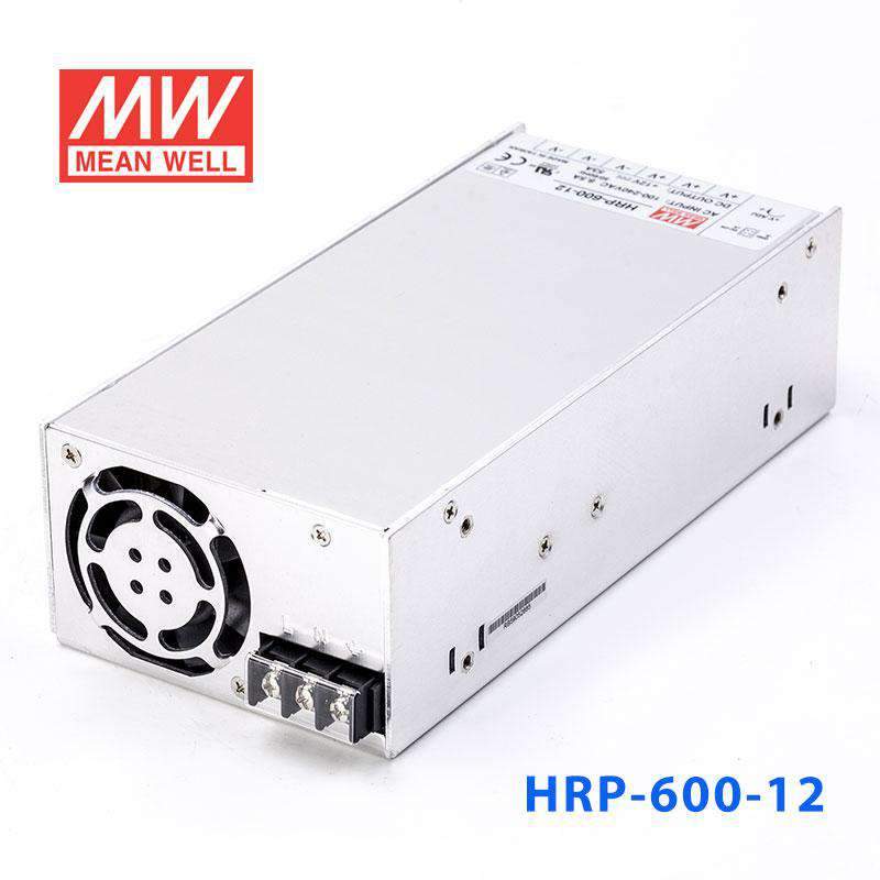 Mean Well HRP - 600 - 12 Power Supply 636W 12V - HRP - 600 - 12 - powersupplymall.com