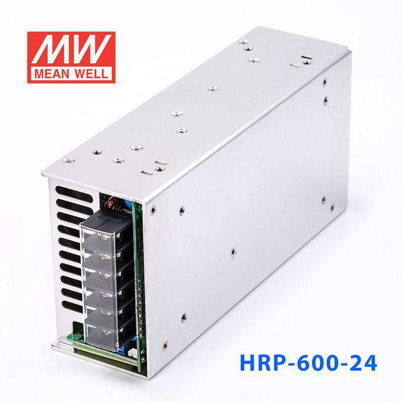 Mean Well HRP - 600 - 24 Power Supply 648W 24V - HRP - 600 - 24 - powersupplymall.com