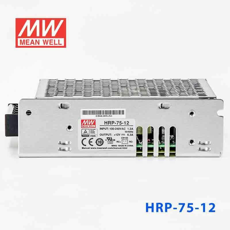Mean Well HRP - 75 - 12 Power Supply 75.6W 12V - HRP - 75 - 12 - powersupplymall.com