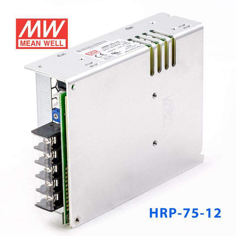 Mean Well HRP - 75 - 12 Power Supply 75.6W 12V - HRP - 75 - 12 - powersupplymall.com