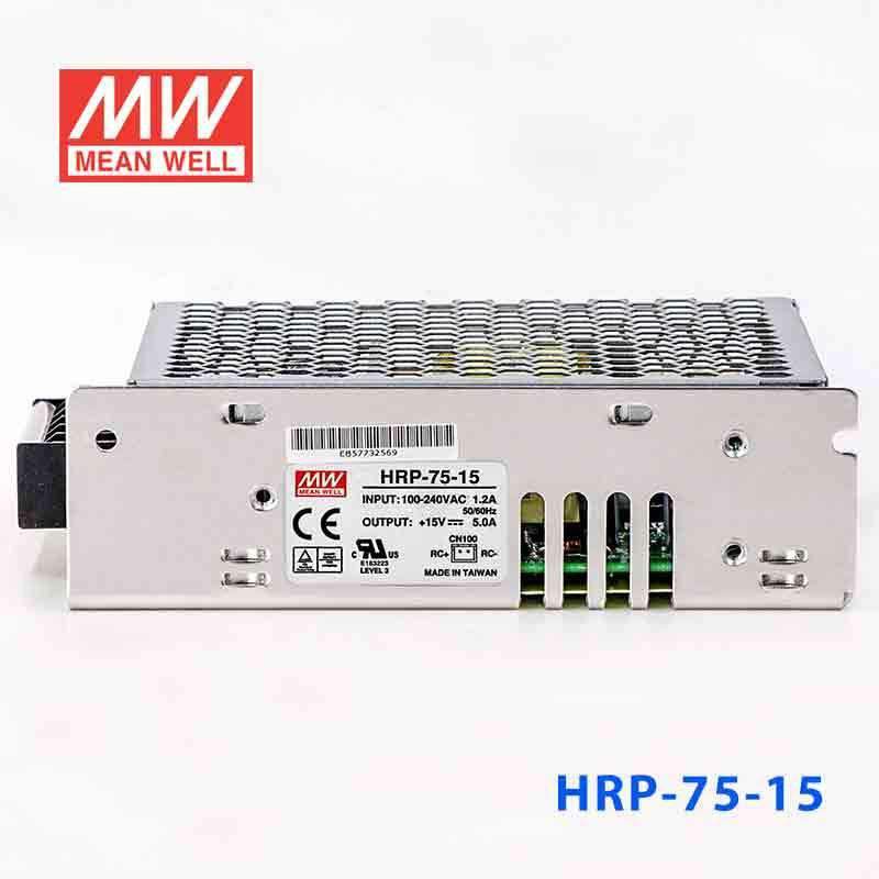 Mean Well HRP - 75 - 15 Power Supply 75W 15V - HRP - 75 - 15 - powersupplymall.com