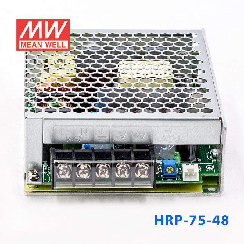 Mean Well HRP - 75 - 48 Power Supply 76.8W 48V - HRP - 75 - 48 - powersupplymall.com