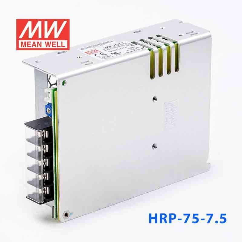 Mean Well HRP - 75 - 7.5 Power Supply 75W 7.5V - HRP - 75 - 7.5 - powersupplymall.com