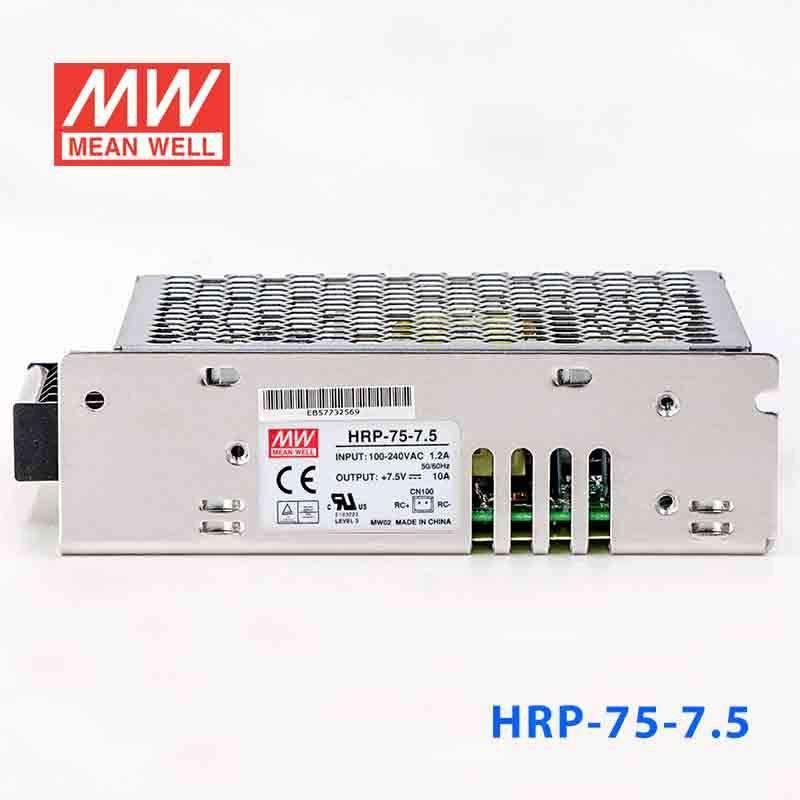 Mean Well HRP - 75 - 7.5 Power Supply 75W 7.5V - HRP - 75 - 7.5 - powersupplymall.com