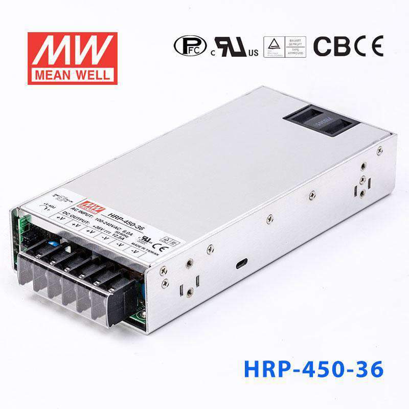Mean Well HRP Series Power Supply 36V(75~600W) - - powersupplymall.com