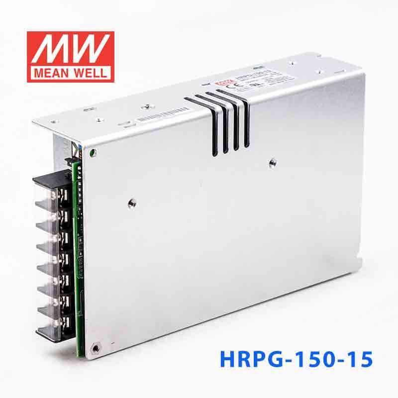 Mean Well HRPG - 150 - 15 Power Supply 150W 15V - HRPG - 150 - 15 - powersupplymall.com