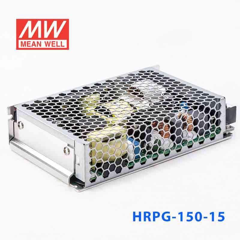 Mean Well HRPG - 150 - 15 Power Supply 150W 15V - HRPG - 150 - 15 - powersupplymall.com