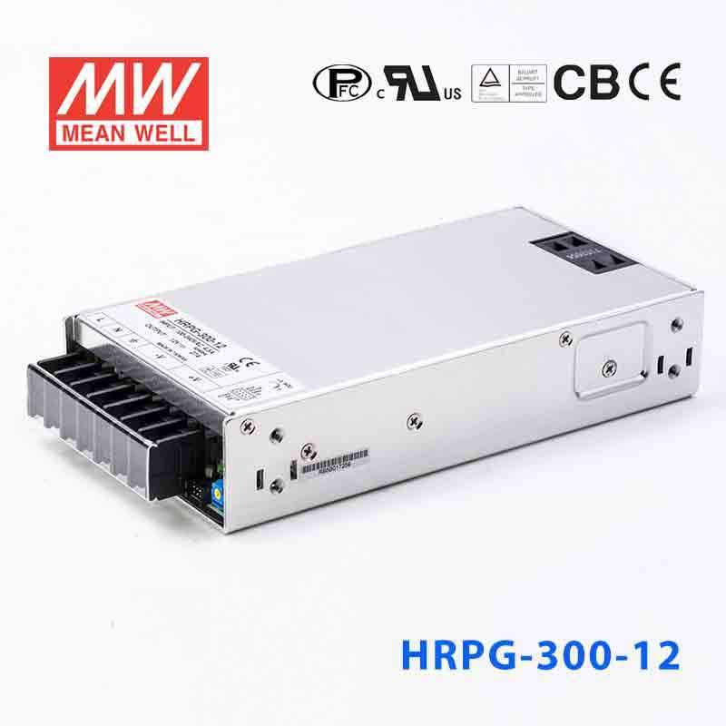 Mean Well HRPG - 300 - 12 Power Supply 324W 12V - HRPG - 300 - 12 - powersupplymall.com