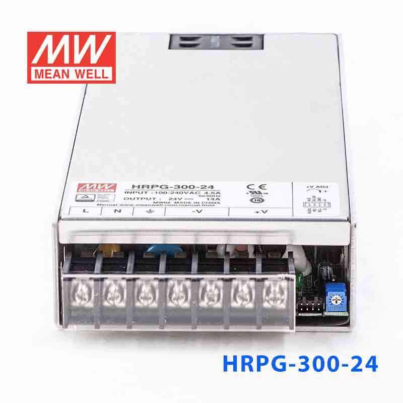Mean Well HRPG - 300 - 24 Power Supply 336W 24V - HRPG - 300 - 24 - powersupplymall.com