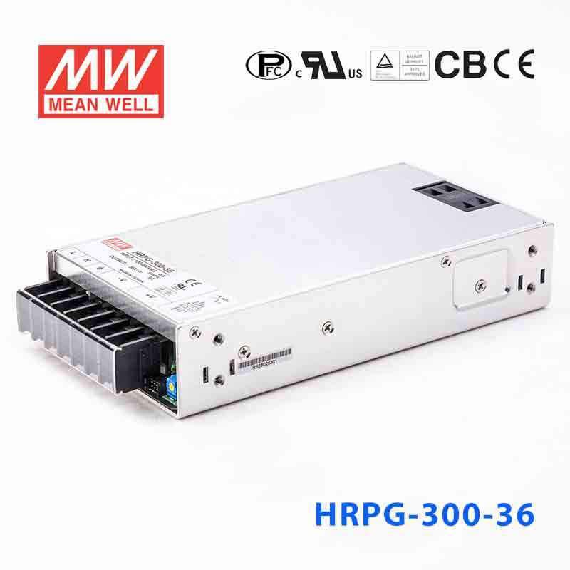 Mean Well HRPG - 300 - 36 Power Supply 324W 36V - HRPG - 300 - 36 - powersupplymall.com