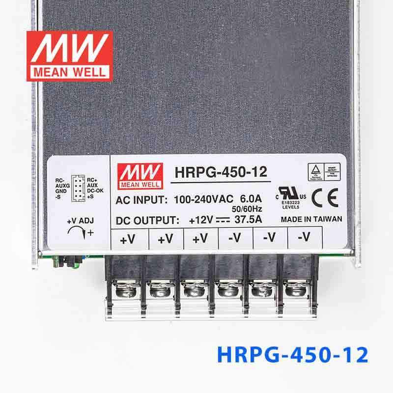 Mean Well HRPG - 450 - 12 Power Supply 450W 12V - HRPG - 450 - 12 - powersupplymall.com