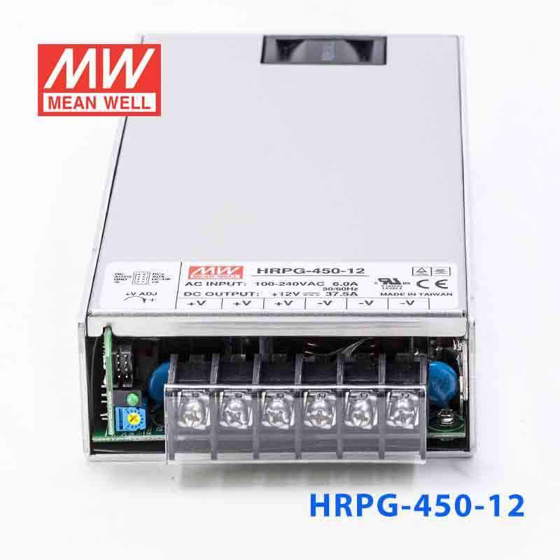 Mean Well HRPG - 450 - 12 Power Supply 450W 12V - HRPG - 450 - 12 - powersupplymall.com