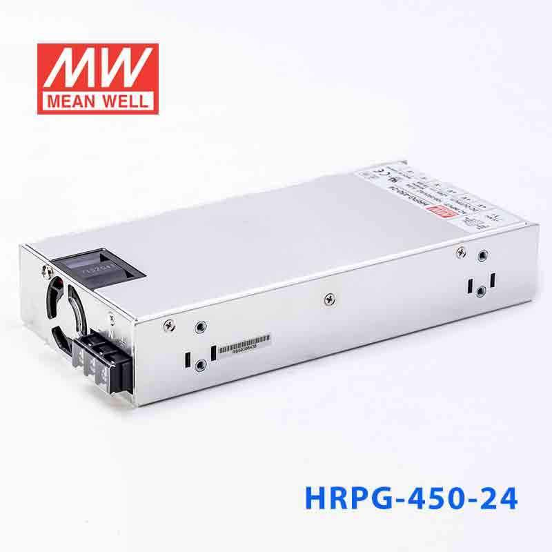 Mean Well HRPG - 450 - 24 Power Supply 451.2W 24V - HRPG - 450 - 24 - powersupplymall.com