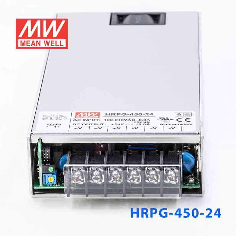 Mean Well HRPG - 450 - 24 Power Supply 451.2W 24V - HRPG - 450 - 24 - powersupplymall.com