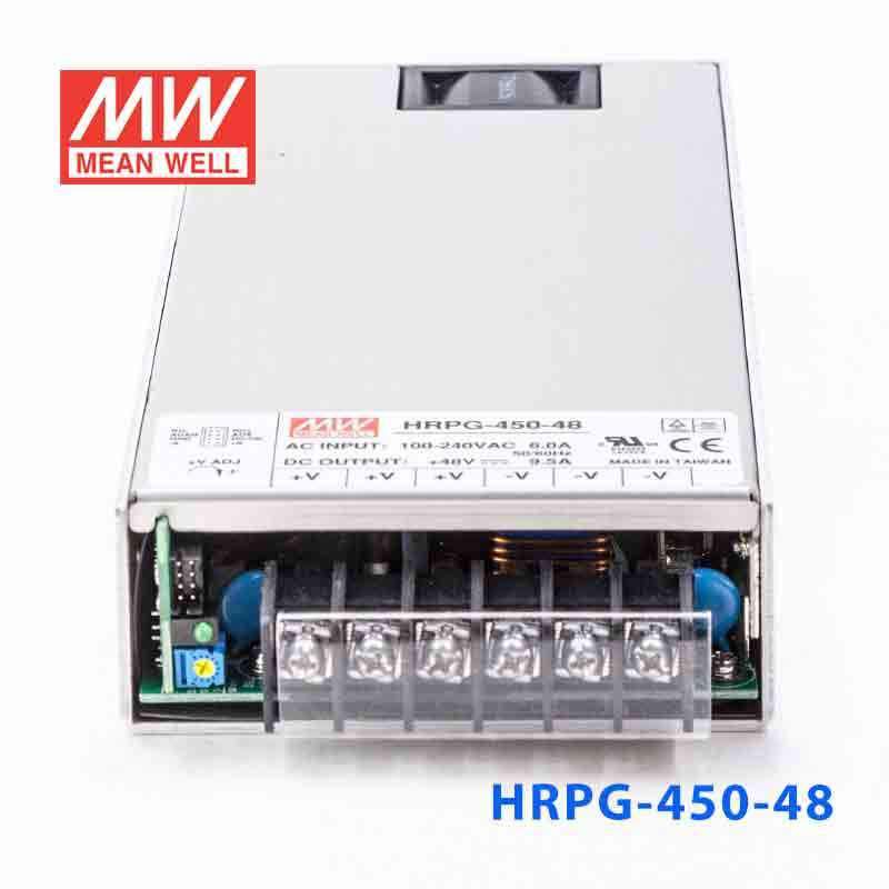 Mean Well HRPG - 450 - 48 Power Supply 456W 48V - HRPG - 450 - 48 - powersupplymall.com