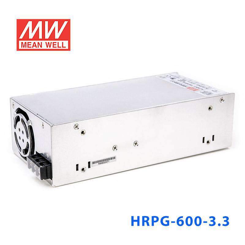 Mean Well HRPGG - 600 - 3.3 Power Supply 396W 3.3V - HRPG - 600 - 3.3 - powersupplymall.com