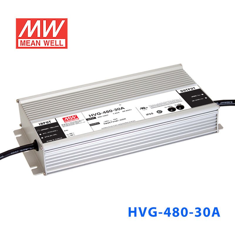 Mean Well HVG Series LED Power Supply 30V (65~480W) - - powersupplymall.com