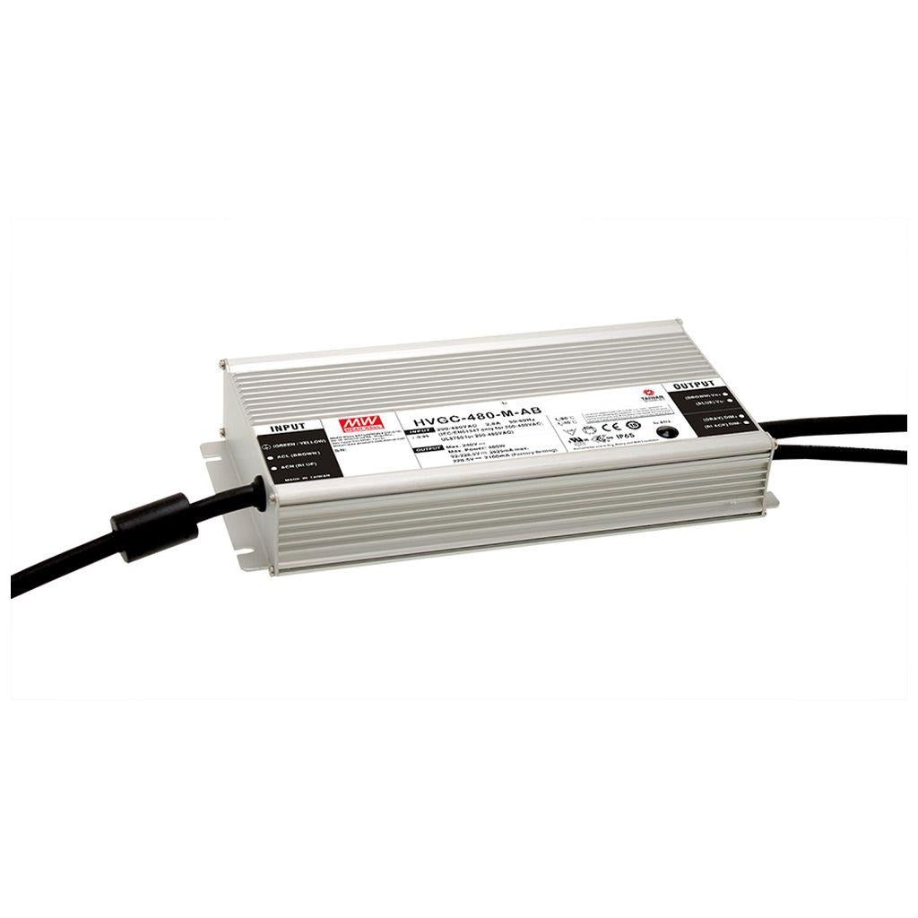 Mean Well HVGC - 480 - M - AB Power Supply 480W 2100mA - Adjustable and Dimmable - HVGC - 480 - M - AB - powersupplymall.com